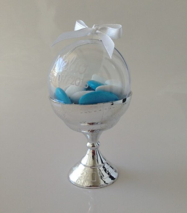 Dragées communion calice argenté