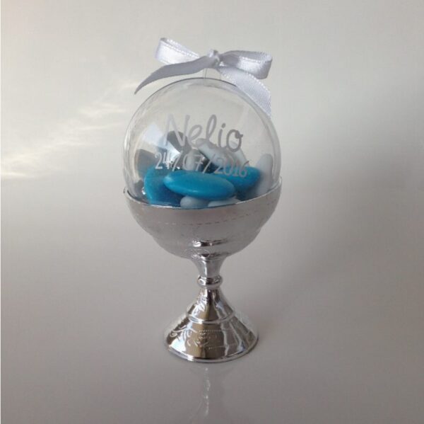 Dragées communion calice argenté
