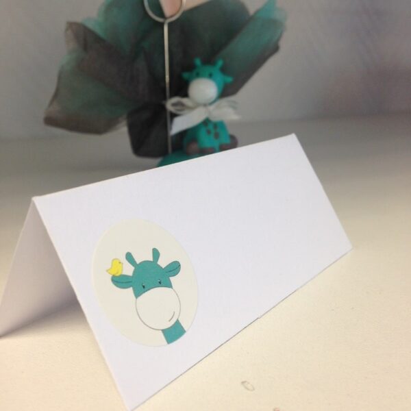 Stickers girafe emeraude - Lot de 30