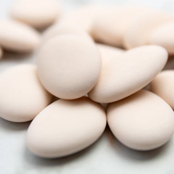 Dragées nude chocolat belge