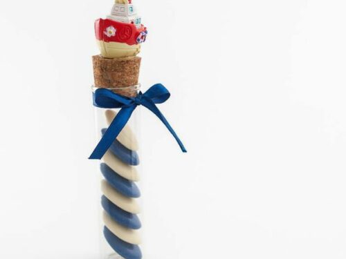 Sujet bateau - Dragées thème mer