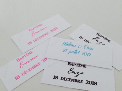 Etiquette dragées personnalisées (2) Etiquette dragees personnalisées