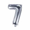 ballon chiffre 7 argent