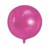 ballon rond fuchsia