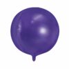 ballon rond violet