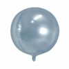 ballon rond argent