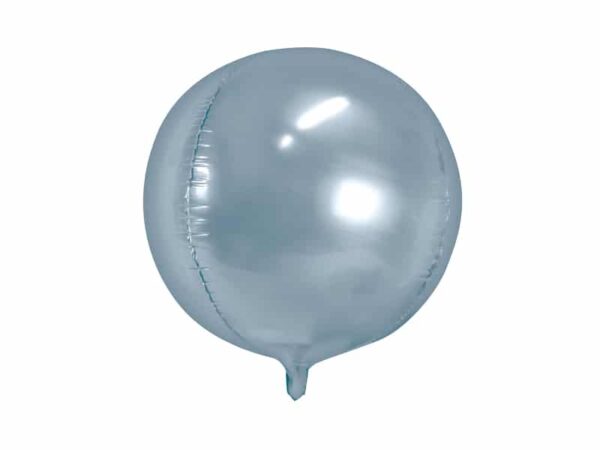 ballon rond argent