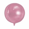 ballon rond rose