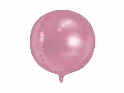 ballon rond rose
