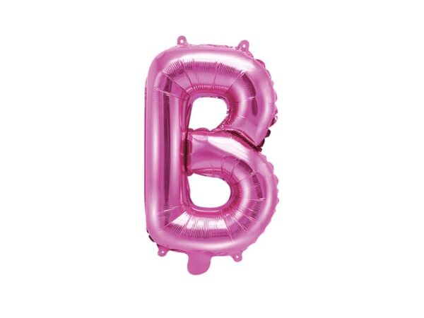 ballon lettre B rose