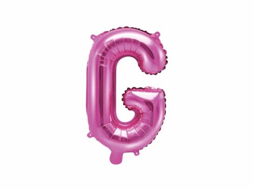 ballon lettre G rose