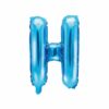 ballon lettre H bleu
