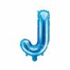 ballon lettre J bleu
