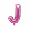 ballon lettre J rose