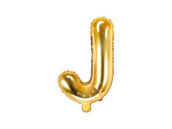 ballon lettre J or