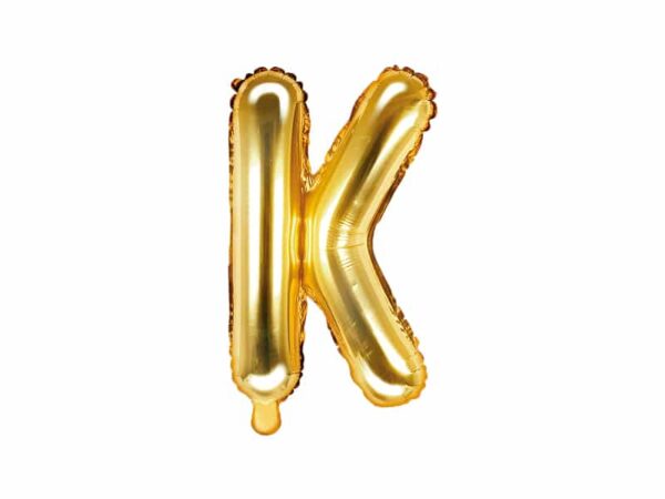 ballon lettre K or