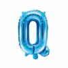 ballon lettre Q bleu