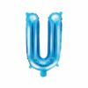 ballon lettre U bleu