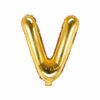 ballon lettre V or
