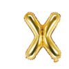 ballon lettre X or