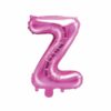 ballon lettre Z rose