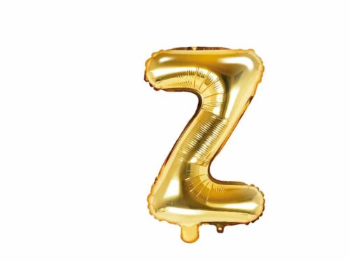 ballon lettre Z or