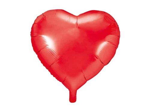 ballon coeur rouge