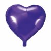 ballon coeur violet