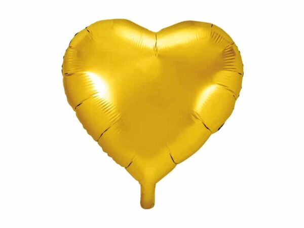 ballon coeur or