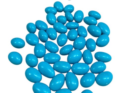 Dragées amande pas cher 1 kg turquoise caraibes