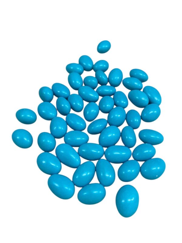 Dragées amande pas cher 1 kg turquoise caraibes