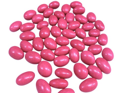 Dragées amande pas cher 1 kg fuchsia