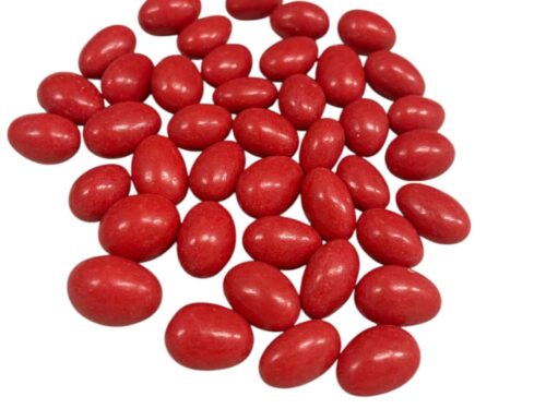 Dragées amande pas cher 1 kg rouge