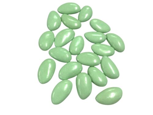 dragees amande pas cher vert sauge eucalyptus