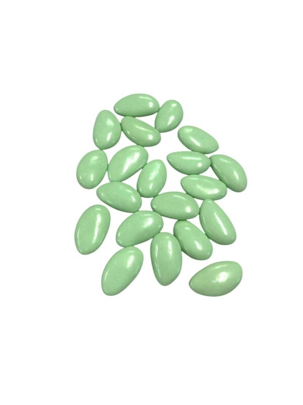 dragees amande pas cher vert sauge eucalyptus