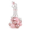 Bouquet ballon chiffre 1