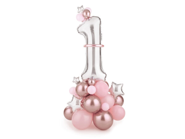 Bouquet ballon chiffre 1
