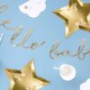 Guirlande hello baby Or