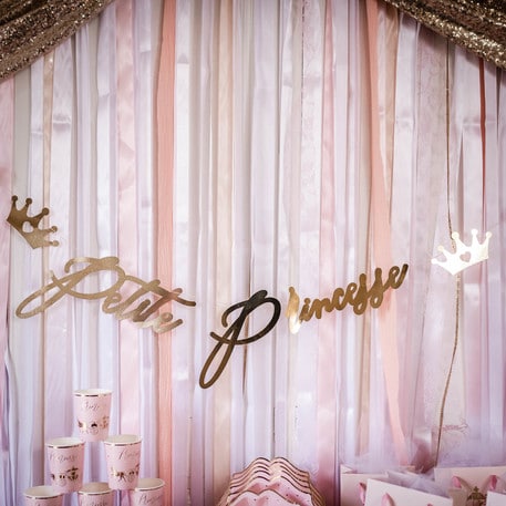 decoration baptême princesse