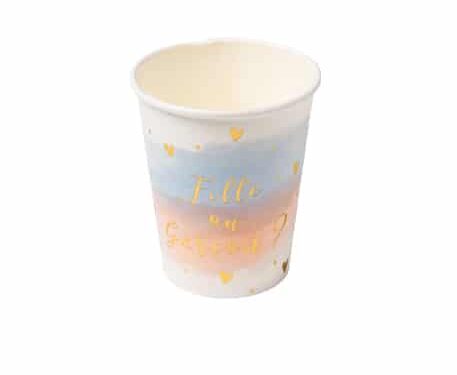 Gobelet fille ou garcon Gender Reveal 79141