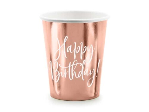 Gobelet anniversaire rose gold