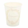 Gobelet communion blanc et or