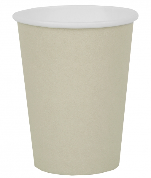 Gobelet carton sable ivoire