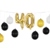 Guirlande ballons 40 ans