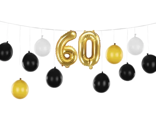 Guirlande ballons 60 ans Guirlande ballons 60 ans