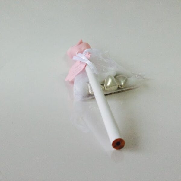 Crayon éléphant rose