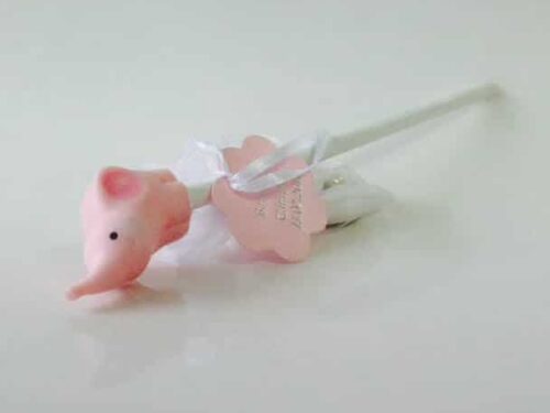 crayon elephant rose