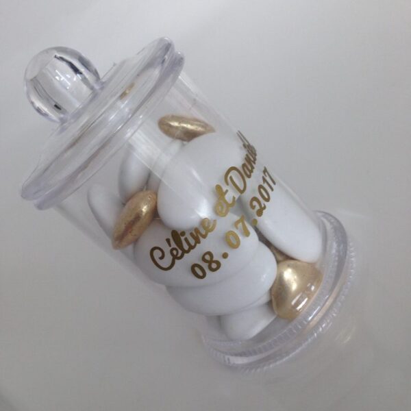 bocal a dragées pot confiserie