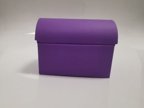 Boite a gateau violet