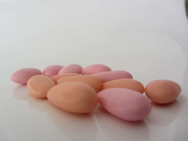 Dragées amandes Opéra - Corail - 500g